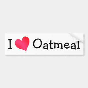 Ik hou van haatmeel bumpersticker