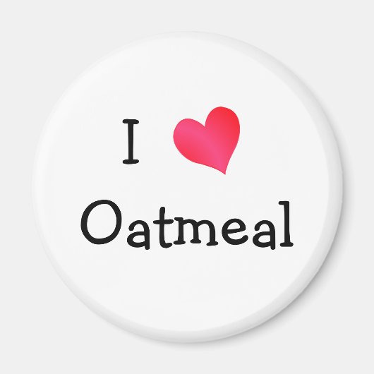 Ik hou van haatmeel magneet (Voorkant)