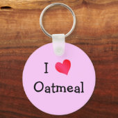 Ik hou van haatmeel sleutelhanger (Voorkant)