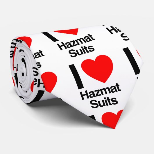 ik hou van haatpakken stropdas (Opgerold)