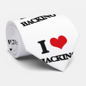 Ik hou van Hacking Stropdas (Opgerold)