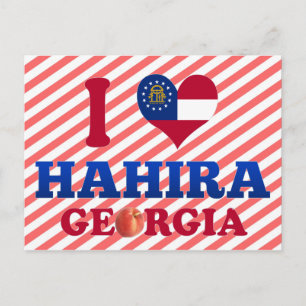 Ik hou van Hahira, Georgia Briefkaart
