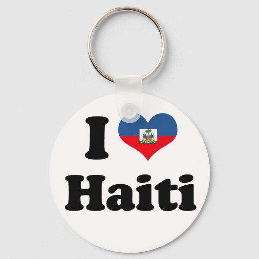 Ik hou van HAITI 2 Sleutelhanger (Voorkant)
