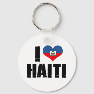 Ik hou van HAITI Sleutelhanger
