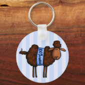 ik hou van haken sleutelhanger (Voorkant)