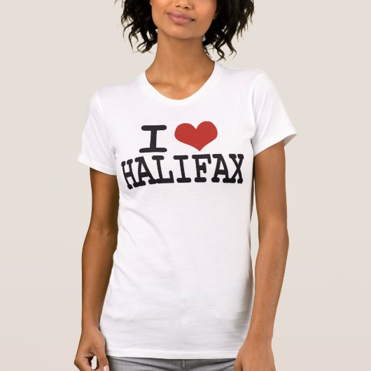 Ik hou van Halifax T-shirt (Voorkant)