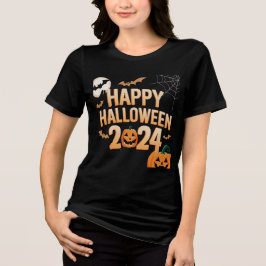 Ik hou van Halloween 2024 T-shirt voor vrouwen