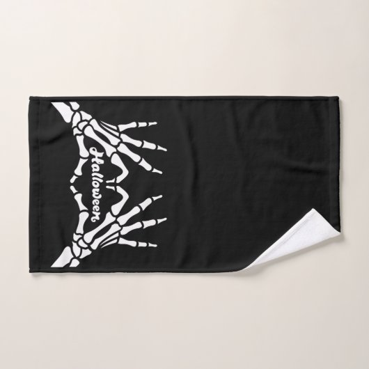 Ik hou van Halloween Handdoek (Handdoek)