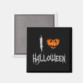 Ik hou van Halloween  Magneet (Voorkant / Achterkant)