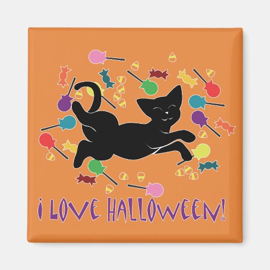 Ik hou van Halloween! Magneet (Voorkant)