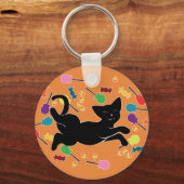 Ik hou van Halloween! Sleutelhanger (Voorkant)