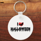 Ik hou van Halloween Sleutelhanger (Voorkant)
