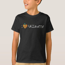 Ik hou van Halloween - Spooky Halloween pompoen T-shirt