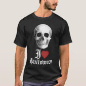Ik hou van Halloween T-shirt (Voorkant)