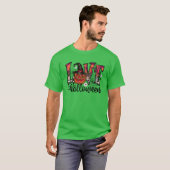 Ik hou van Halloween T-shirt (Voorkant volledig)
