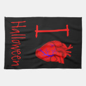 Ik hou van Halloween Theedoek (Horizontaal)