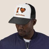 Ik hou van Halloween Trucker Pet (In situ)