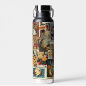 Ik hou van Halloween  Wenskaarten Collage Waterfles (Voorkant)