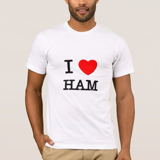 Ik hou van Ham T-shirt (Voorkant)