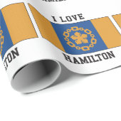 Ik hou van Hamilton Cadeaupapier (Rol Hoek)