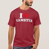 Ik hou van hamster t-shirt (Voorkant)