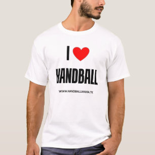 Ik hou van handbal t-shirt