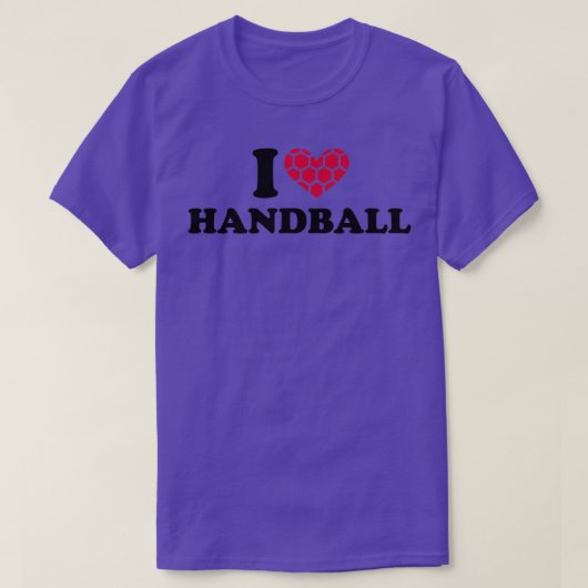 Ik hou van Handball 27 T-shirt (Design voorkant)