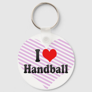 Ik hou van Handball Sleutelhanger