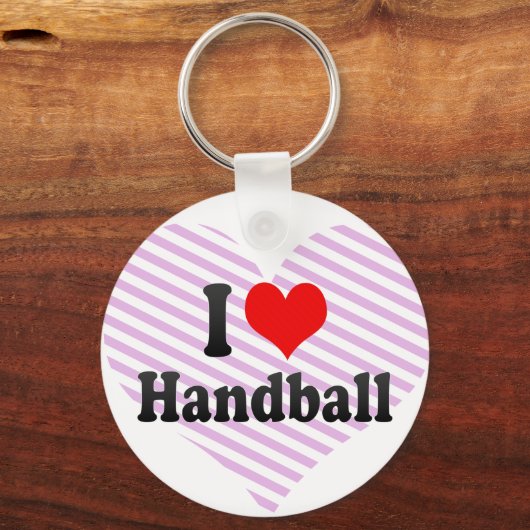 Ik hou van Handball Sleutelhanger (Voorkant)