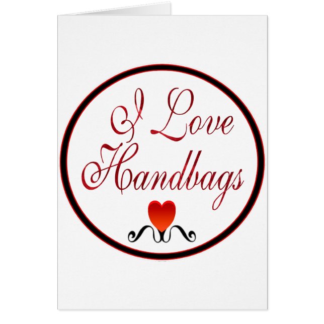 Ik hou van handtassen (Voorkant)
