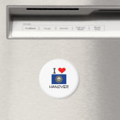 Ik hou van Hanover New Hampshire Magneet (Insitu (Vaatwasser))