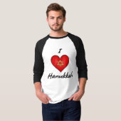 Ik hou van Hanukkah T-shirt (Voorkant volledig)