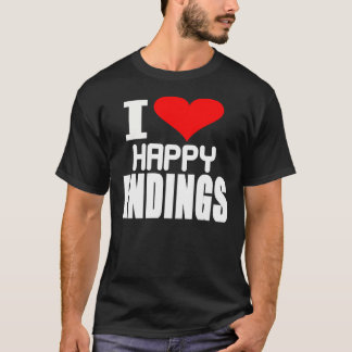 Ik hou van Happy Endings — T-Shirt