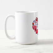 Ik hou van Happy Valentine's Day Koffiemok (Links)