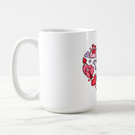 Ik hou van Happy Valentine's Day Koffiemok