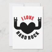 Ik hou van Hard Rock Kaart (Voorkant)