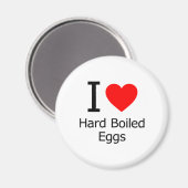 Ik hou van hardgekookte eieren magneet (Voorkant / Achterkant)