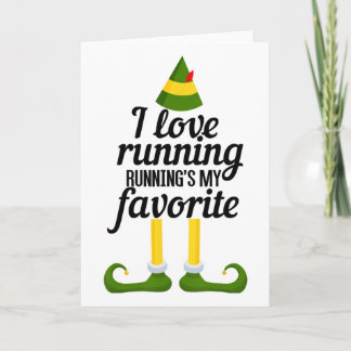 Ik hou van hardlopen, hardlopen is mijn favoriete kaart