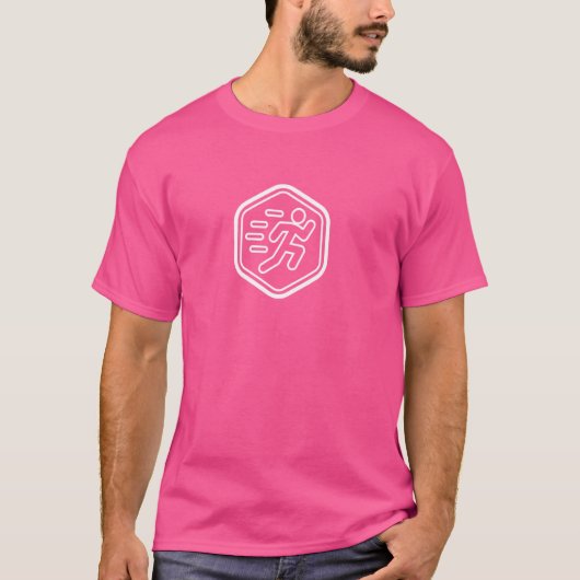 Ik hou van hardlopen in hart en nieren Loop joggen T-shirt (Voorkant)