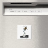 Ik hou van hardlopen magneet! magneet (Insitu (Vaatwasser))