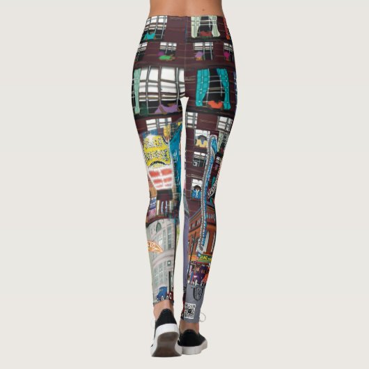Ik hou van Harlem Leggings (Achterkant)