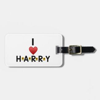 IK HOU VAN HARRY BAGTAG BAGAGELABEL