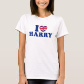 Ik hou van Harry Dames T-Shirt (Voorkant)