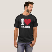 Ik hou van Harry - Ik hart Harry T-shirt (Voorkant volledig)