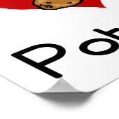 Ik hou van hart aardappel poster (Hoek)