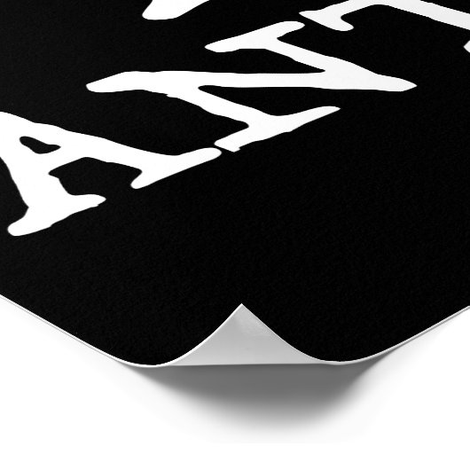 Ik hou van (hart) antiquing poster (Hoek)