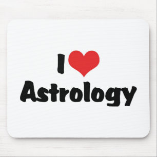 Ik hou van Hart Astrologie Muismat