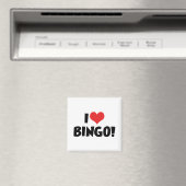 Ik hou van Hart Bingo! - Bingo Lovers Magneet (Insitu (Vaatwasser))