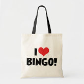 Ik hou van Hart Bingo! - Bingo Lovers Tote Bag (Voorkant)