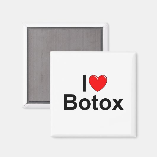 Ik hou van (hart) Botox Magneet (Voorkant / Achterkant)